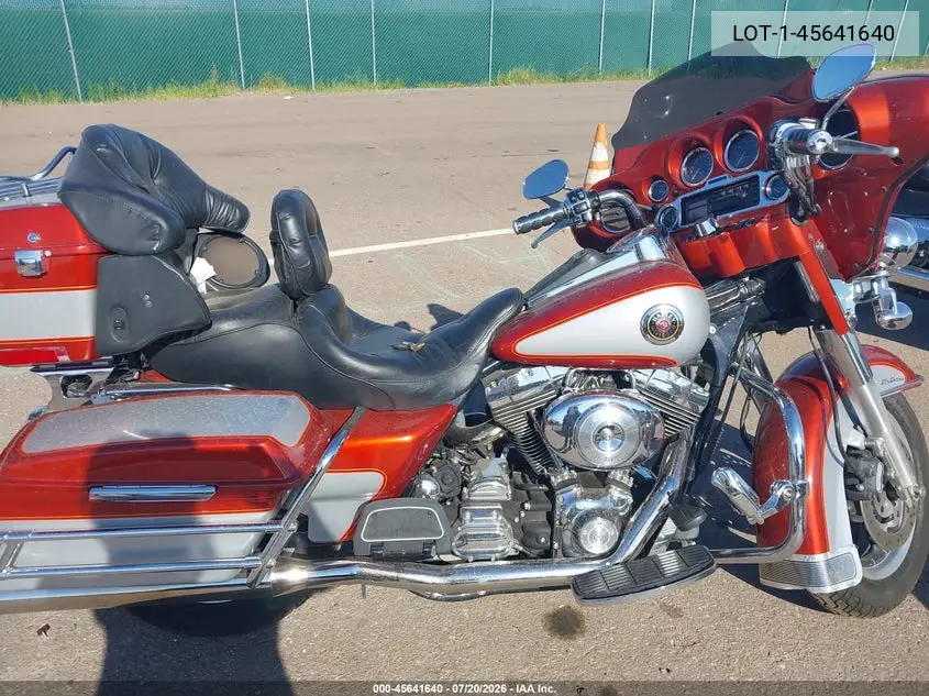 2000 Harley-Davidson Flhtcui VIN: LOT-1-45641640 Lot: 45641640