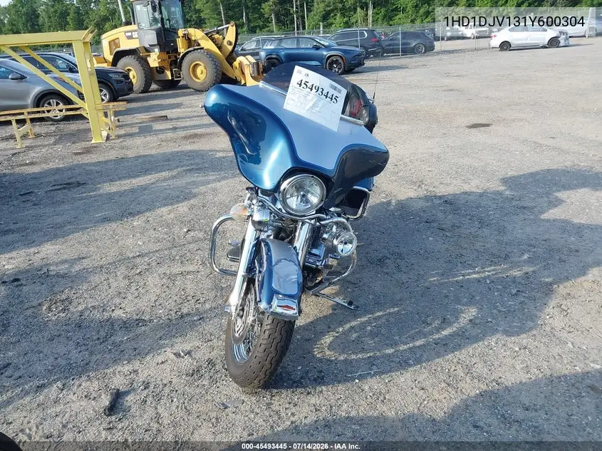 2001 Harley-Davidson Flht Classic VIN: 1HD1DJV131Y600304 Lot: 45493445
