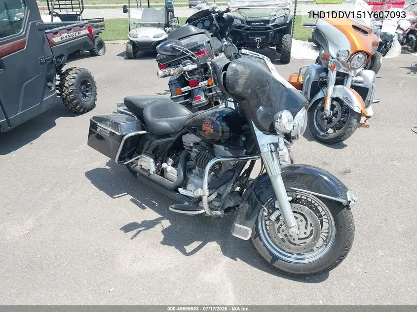 2001 Harley-Davidson Flht VIN: 1HD1DDV151Y607093 Lot: 45666653