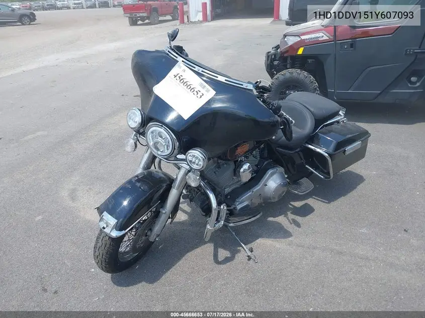 2001 Harley-Davidson Flht VIN: 1HD1DDV151Y607093 Lot: 45666653