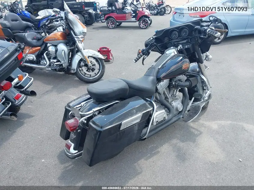 2001 Harley-Davidson Flht VIN: 1HD1DDV151Y607093 Lot: 45666653