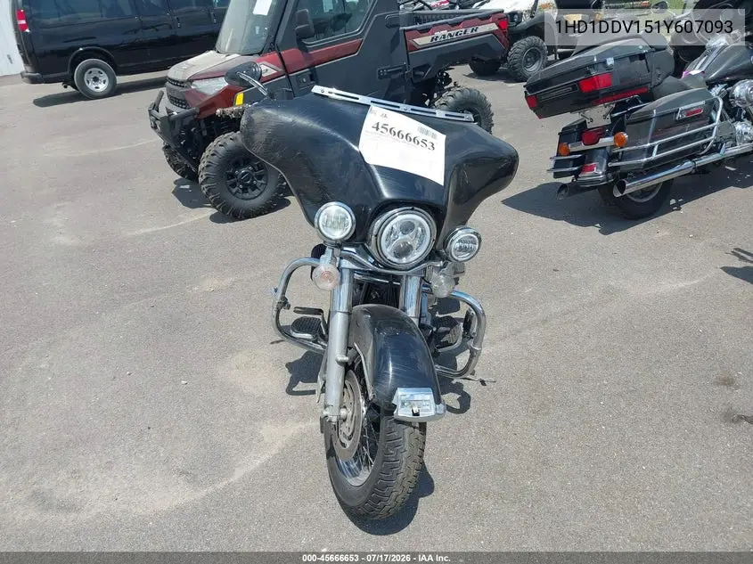 2001 Harley-Davidson Flht VIN: 1HD1DDV151Y607093 Lot: 45666653
