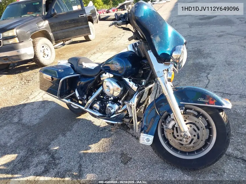 2002 Harley-Davidson Flht Classic VIN: 1HD1DJV112Y649096 Lot: 45400585