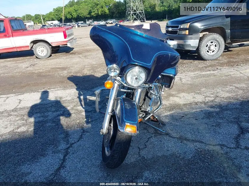 2002 Harley-Davidson Flht Classic VIN: 1HD1DJV112Y649096 Lot: 45400585