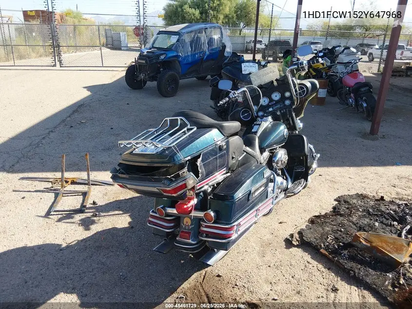 2002 Harley-Davidson Flhtcui VIN: 1HD1FCW152Y647968 Lot: 45461729