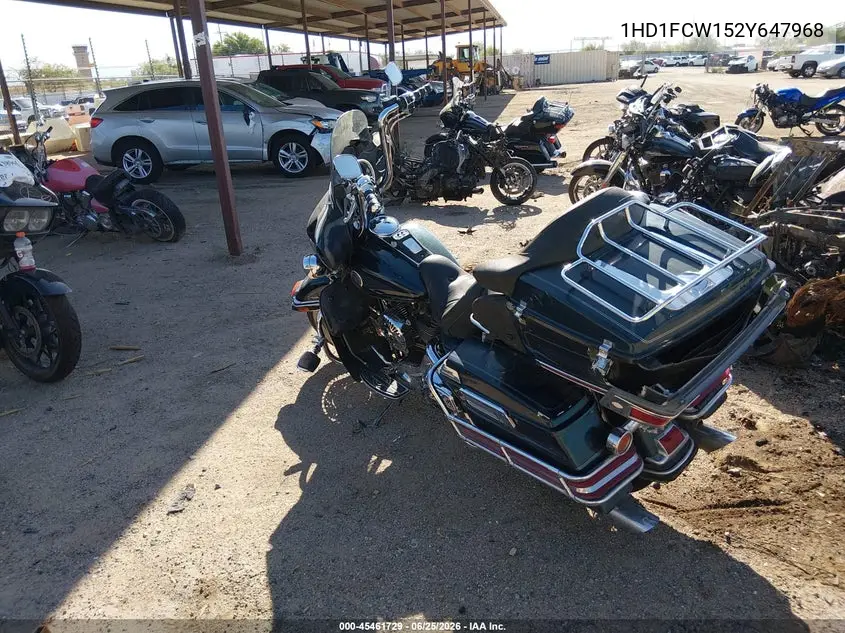 2002 Harley-Davidson Flhtcui VIN: 1HD1FCW152Y647968 Lot: 45461729
