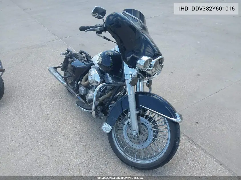 2002 Harley-Davidson Flht VIN: 1HD1DDV382Y601016 Lot: 45559924