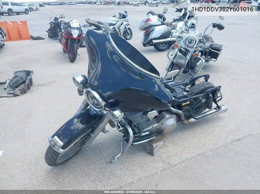 2002 Harley-Davidson Flht VIN: 1HD1DDV382Y601016 Lot: 45559924