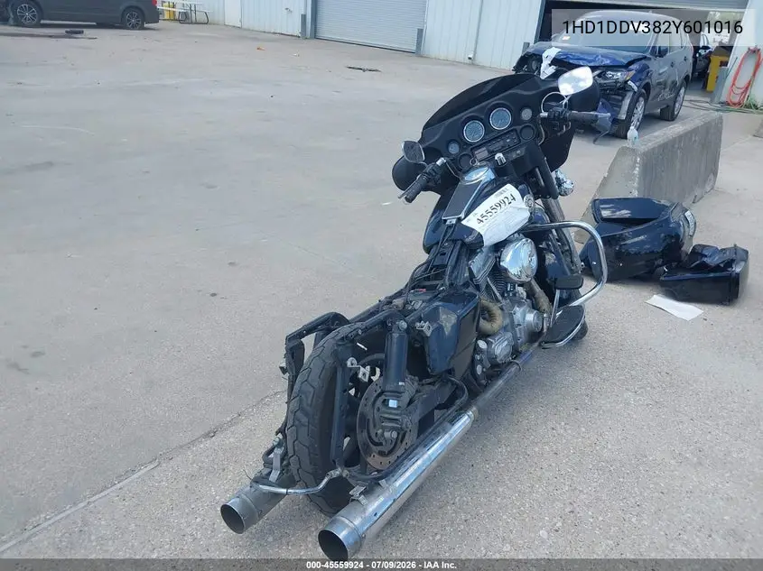 2002 Harley-Davidson Flht VIN: 1HD1DDV382Y601016 Lot: 45559924