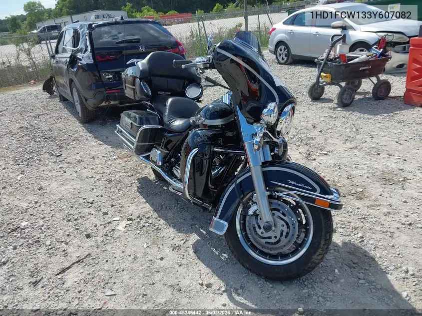 2003 Harley-Davidson Flhtcui VIN: 1HD1FCW133Y607082 Lot: 45246442