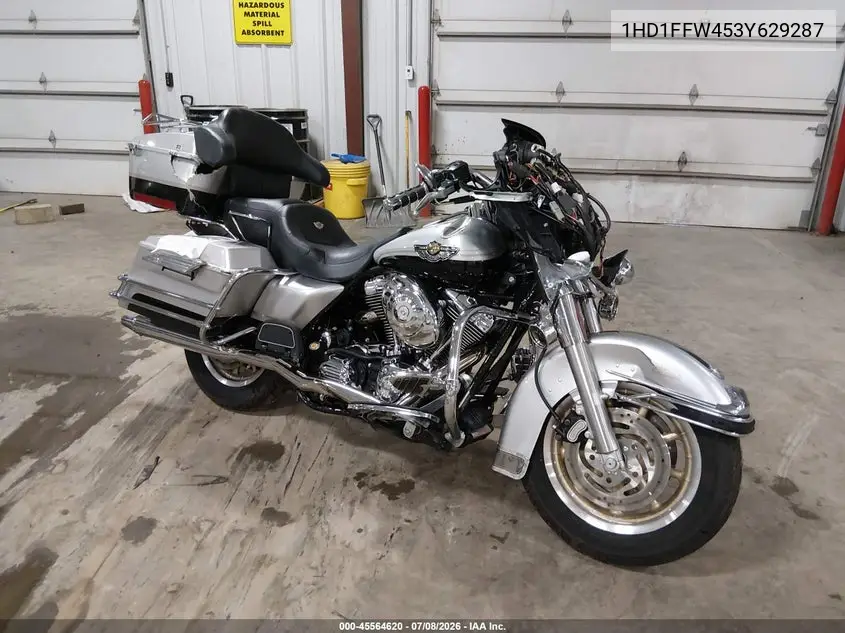 2003 Harley-Davidson Flhtci Anniversary VIN: 1HD1FFW453Y629287 Lot: 45564620