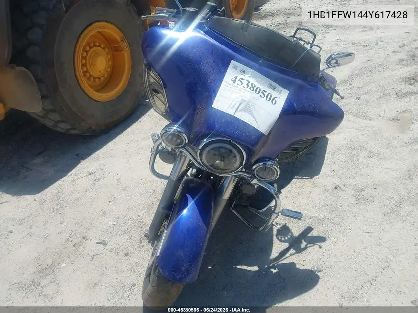 2004 Harley-Davidson Flhtci VIN: 1HD1FFW144Y617428 Lot: 45380506