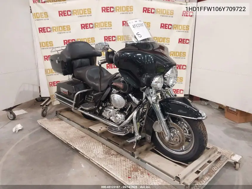 2006 Harley-Davidson Flhtci VIN: 1HD1FFW106Y709722 Lot: 45123187