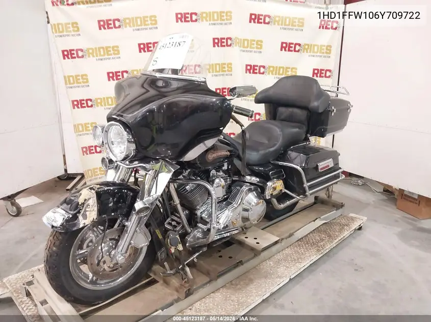 2006 Harley-Davidson Flhtci VIN: 1HD1FFW106Y709722 Lot: 45123187