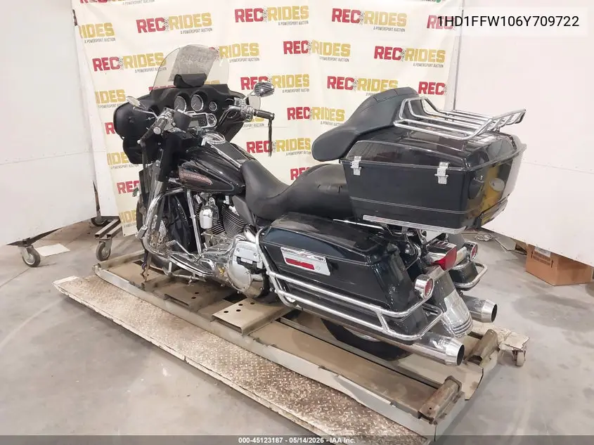 2006 Harley-Davidson Flhtci VIN: 1HD1FFW106Y709722 Lot: 45123187
