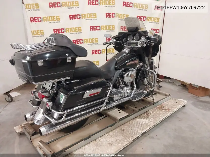 2006 Harley-Davidson Flhtci VIN: 1HD1FFW106Y709722 Lot: 45123187