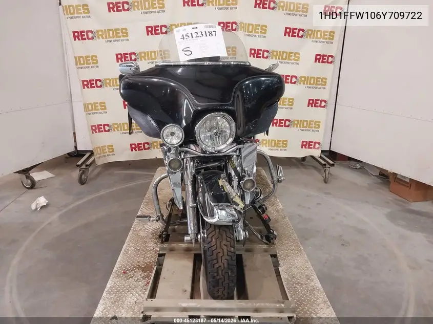 2006 Harley-Davidson Flhtci VIN: 1HD1FFW106Y709722 Lot: 45123187