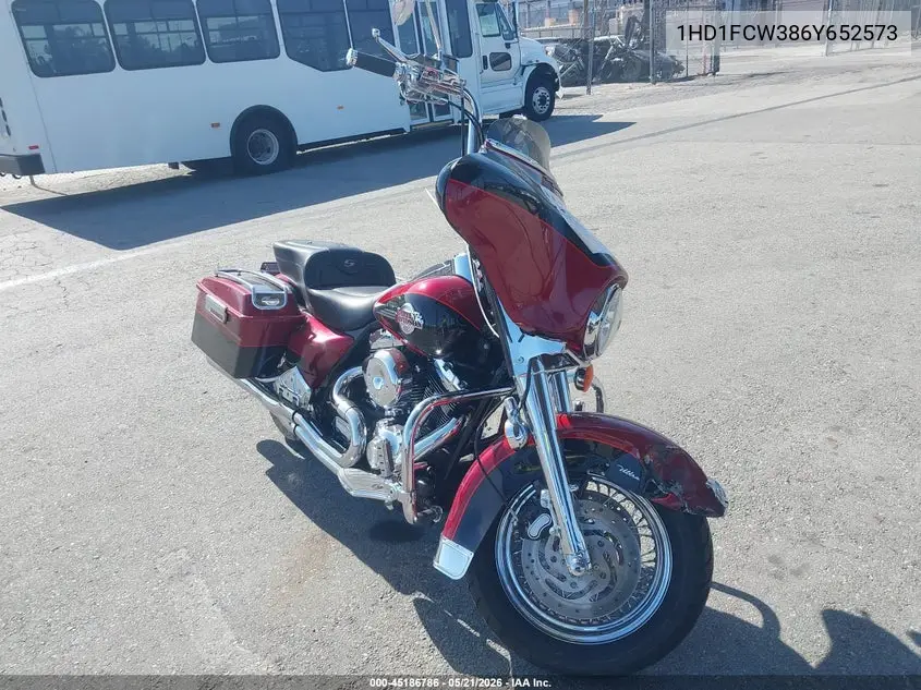 2006 Harley-Davidson Flhtcui VIN: 1HD1FCW386Y652573 Lot: 45186786