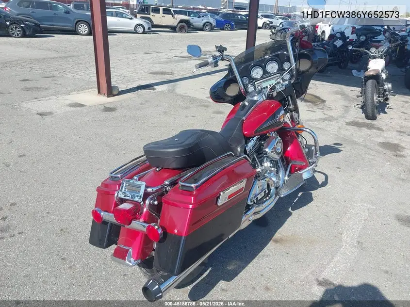 2006 Harley-Davidson Flhtcui VIN: 1HD1FCW386Y652573 Lot: 45186786