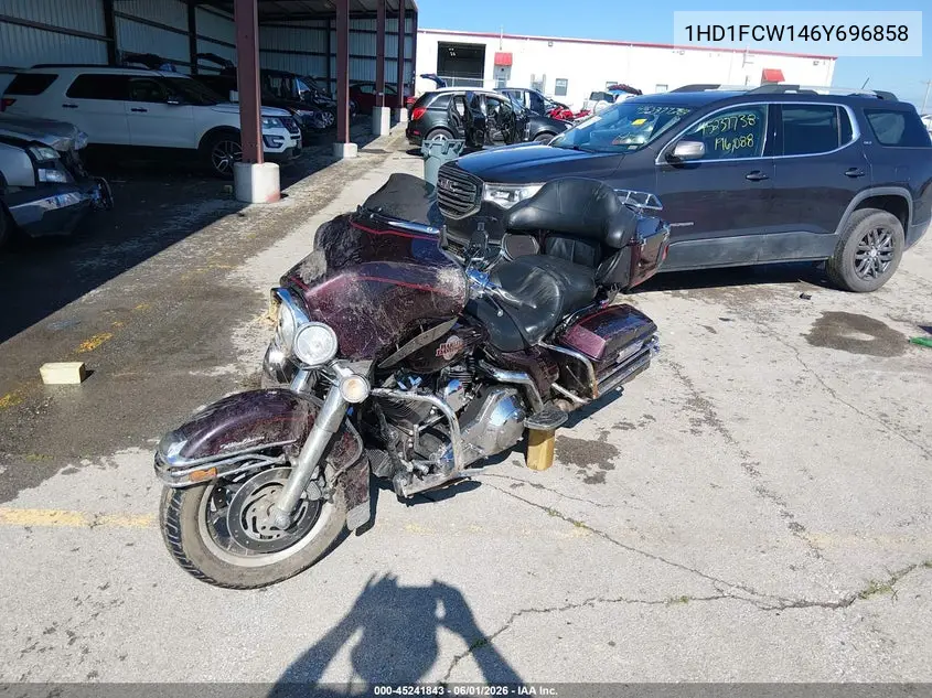 2006 Harley-Davidson Flhtcui VIN: 1HD1FCW146Y696858 Lot: 45241843