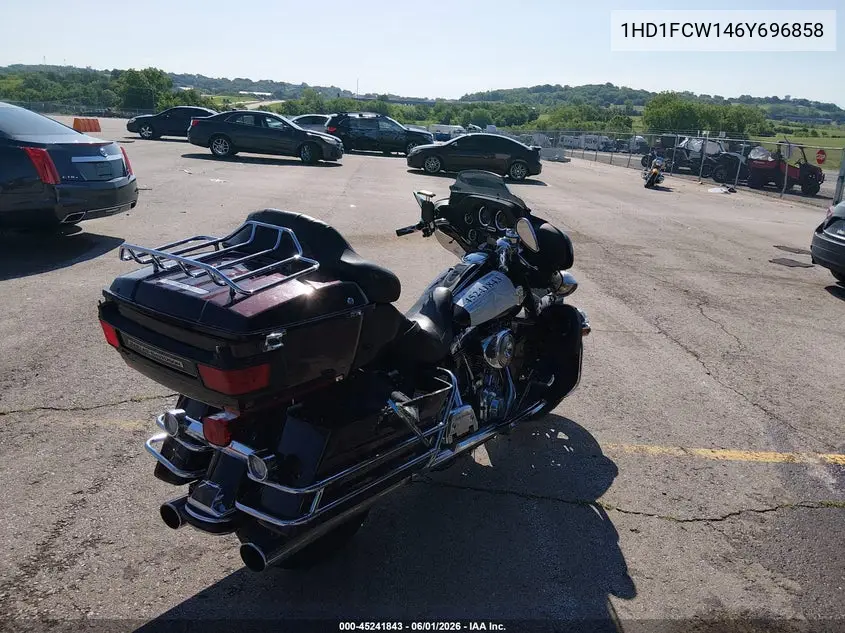 2006 Harley-Davidson Flhtcui VIN: 1HD1FCW146Y696858 Lot: 45241843