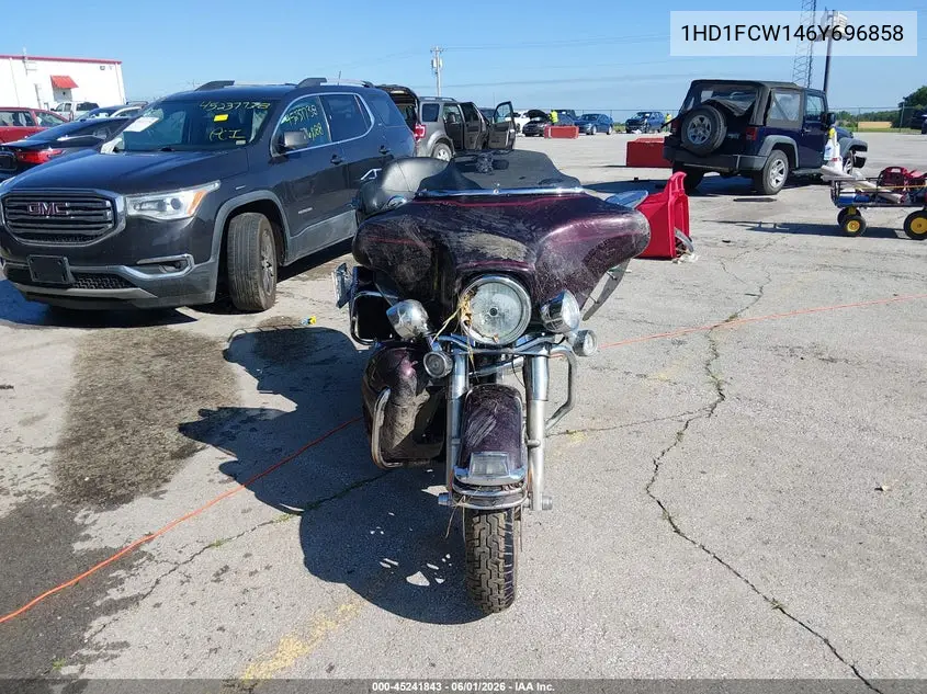 2006 Harley-Davidson Flhtcui VIN: 1HD1FCW146Y696858 Lot: 45241843