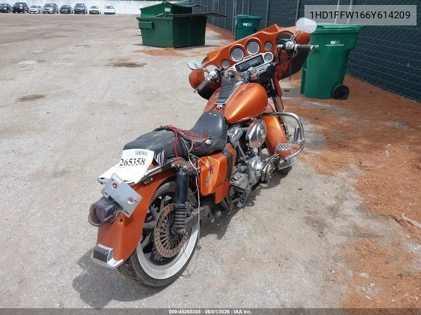 2006 Harley-Davidson Flhtci VIN: 1HD1FFW166Y614209 Lot: 45265358