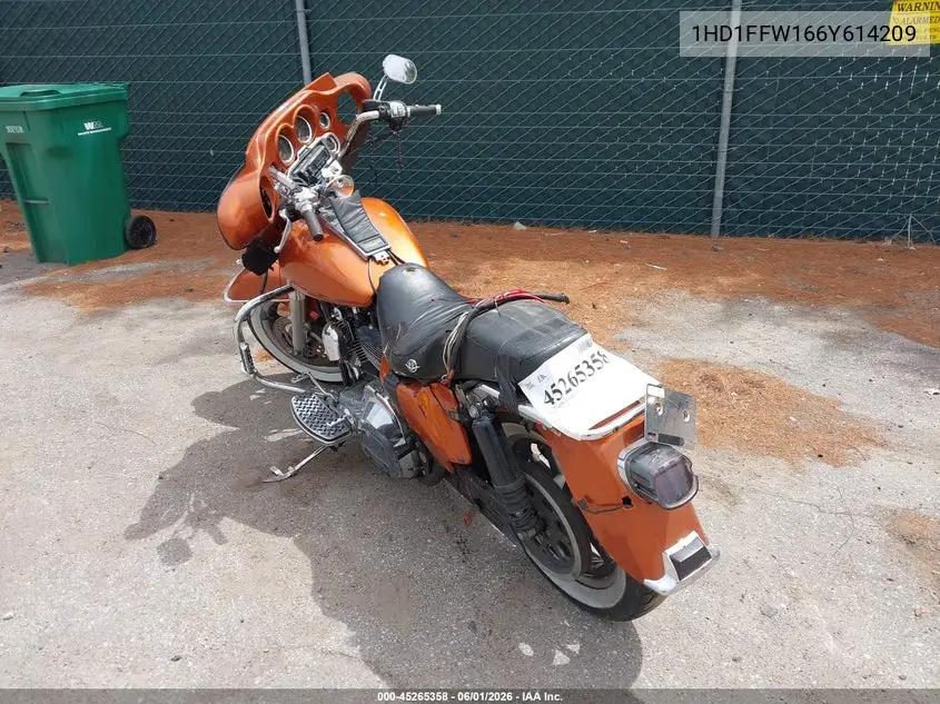 2006 Harley-Davidson Flhtci VIN: 1HD1FFW166Y614209 Lot: 45265358