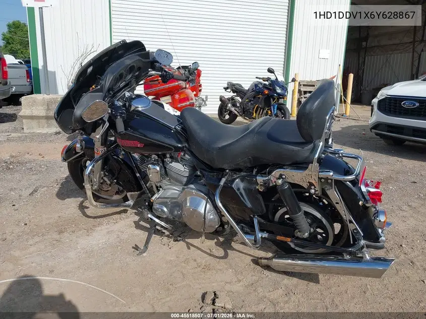 2006 Harley-Davidson Flht VIN: 1HD1DDV1X6Y628867 Lot: 45518507