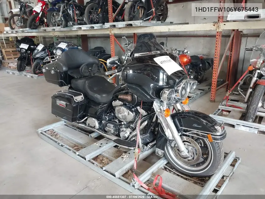 2006 Harley-Davidson Flhtci VIN: 1HD1FFW106Y675443 Lot: 45551307