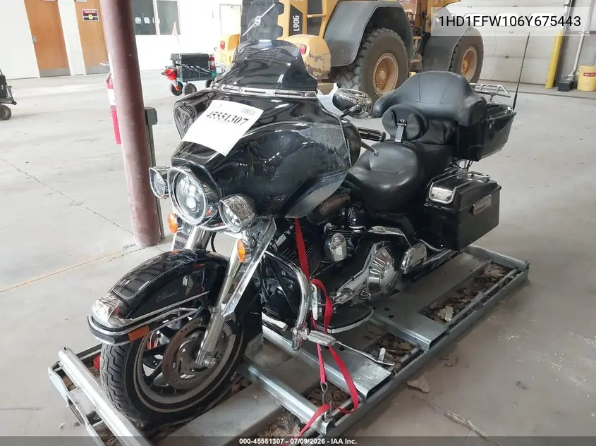 2006 Harley-Davidson Flhtci VIN: 1HD1FFW106Y675443 Lot: 45551307