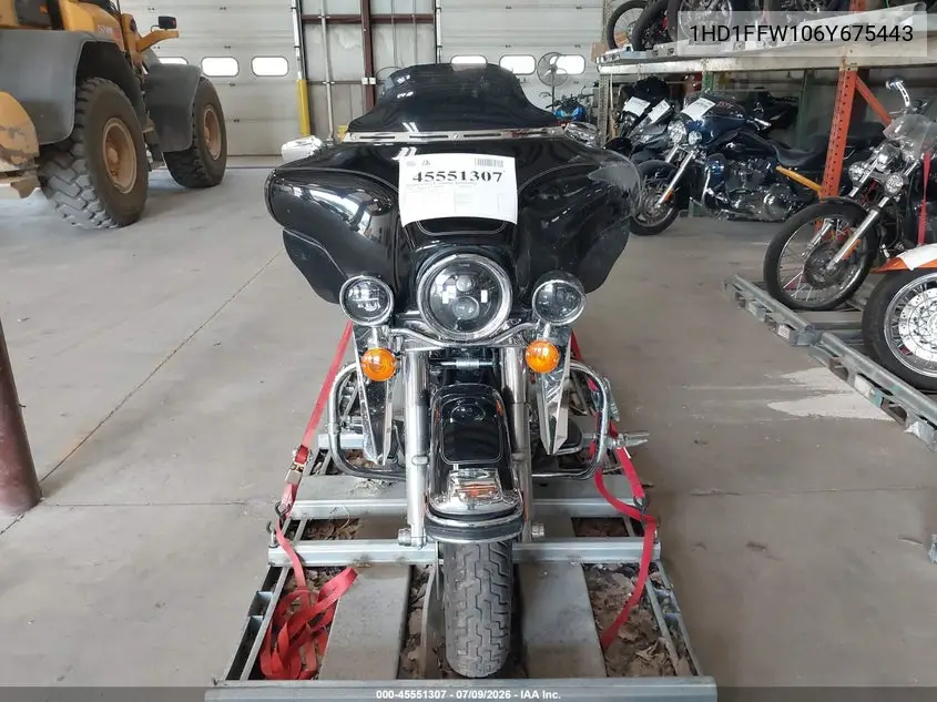 2006 Harley-Davidson Flhtci VIN: 1HD1FFW106Y675443 Lot: 45551307