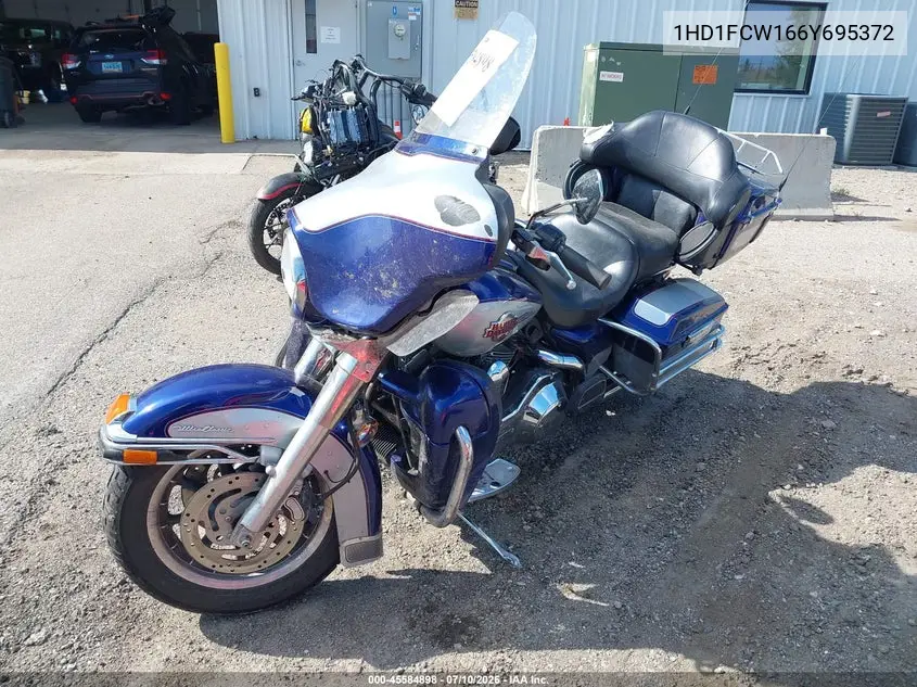 2006 Harley-Davidson Flhtcui VIN: 1HD1FCW166Y695372 Lot: 45584898