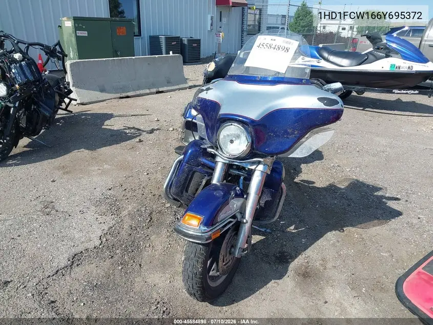 2006 Harley-Davidson Flhtcui VIN: 1HD1FCW166Y695372 Lot: 45584898
