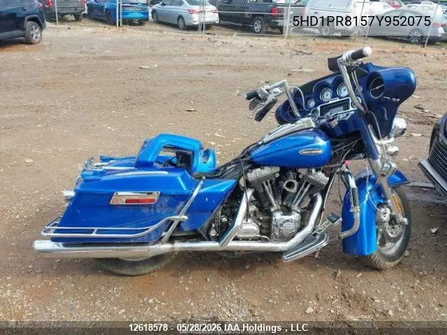 2007 Harley-Davidson Flhtcuse VIN: 5HD1PR8157Y952075 Lot: 12618578