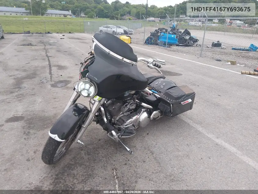 2007 Harley-Davidson Flht Classic VIN: 1HD1FF4167Y693675 Lot: 44937907