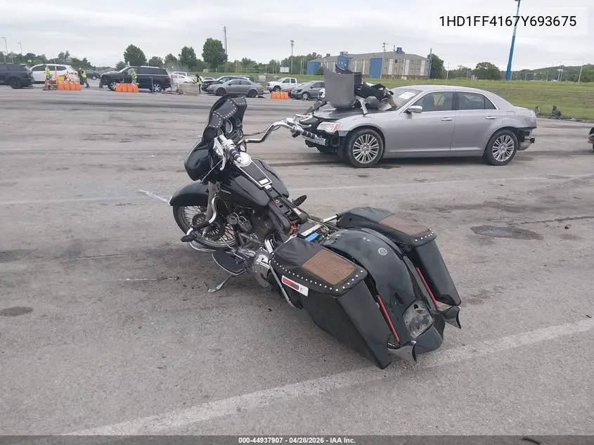 2007 Harley-Davidson Flht Classic VIN: 1HD1FF4167Y693675 Lot: 44937907