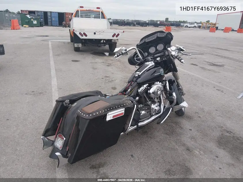 2007 Harley-Davidson Flht Classic VIN: 1HD1FF4167Y693675 Lot: 44937907