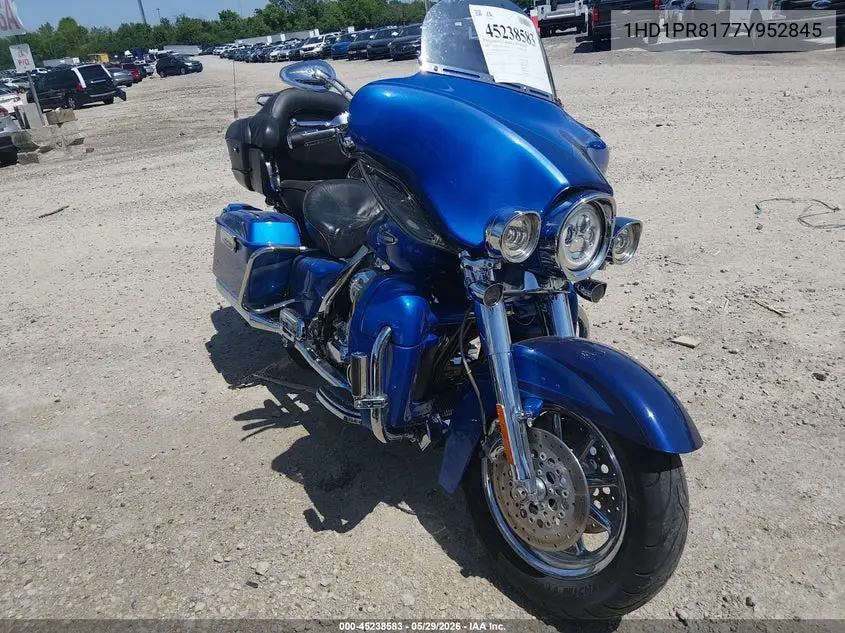 2007 Harley-Davidson Flhtcuse VIN: 1HD1PR8177Y952845 Lot: 45238583