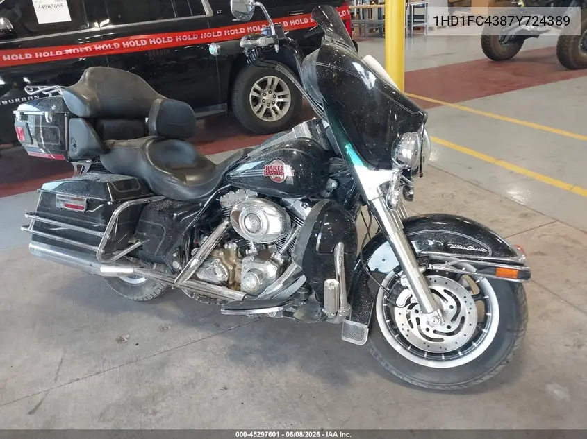 2007 Harley-Davidson Flhtcui VIN: 1HD1FC4387Y724389 Lot: 45297601