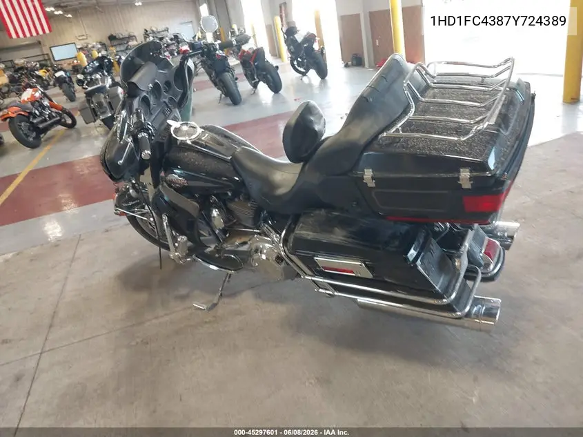 2007 Harley-Davidson Flhtcui VIN: 1HD1FC4387Y724389 Lot: 45297601