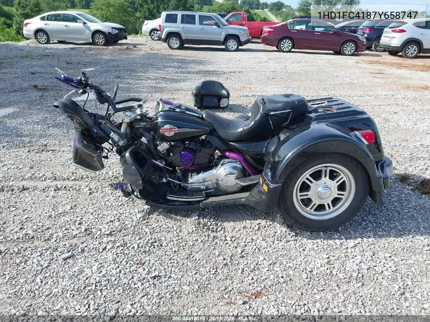 2007 Harley-Davidson Flhtcui VIN: 1HD1FC4187Y658747 Lot: 45418019
