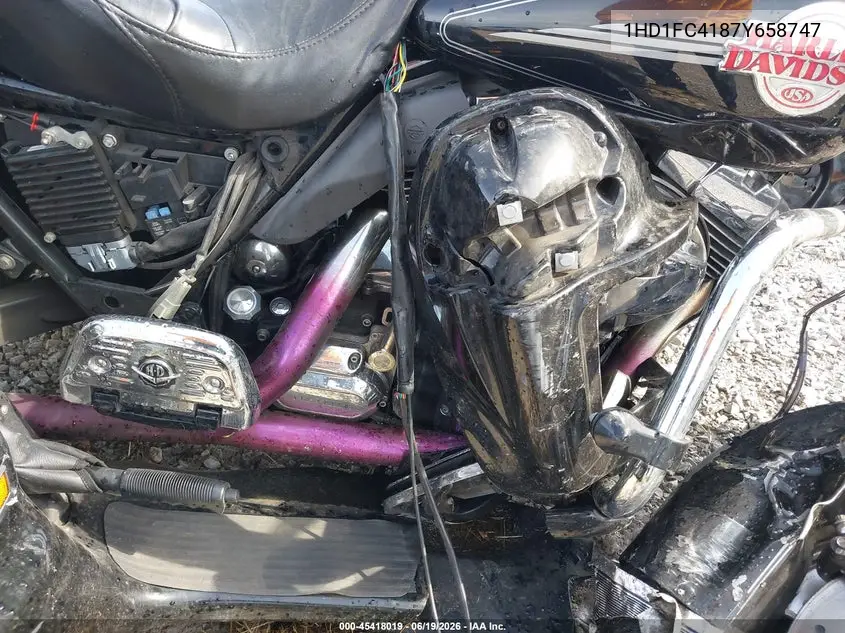 2007 Harley-Davidson Flhtcui VIN: 1HD1FC4187Y658747 Lot: 45418019