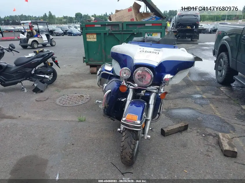 2007 Harley-Davidson Flhtcui VIN: 1HD1FC4147Y630976 Lot: 45468593