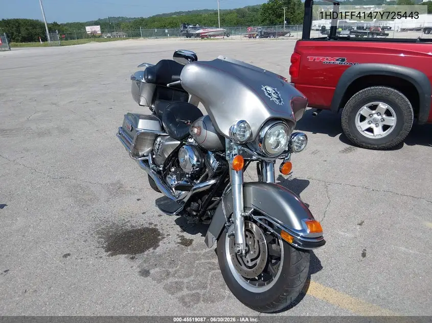 2007 Harley-Davidson Flht Classic VIN: 1HD1FF4147Y725443 Lot: 45519087