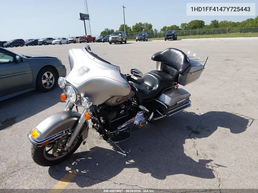 2007 Harley-Davidson Flht Classic VIN: 1HD1FF4147Y725443 Lot: 45519087