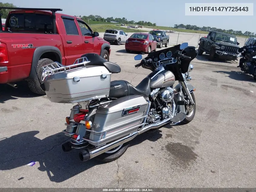 2007 Harley-Davidson Flht Classic VIN: 1HD1FF4147Y725443 Lot: 45519087