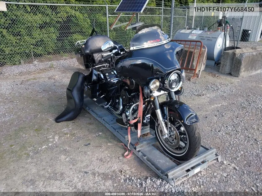 2007 Harley-Davidson Flht Classic VIN: 1HD1FF4107Y668450 Lot: 45614386