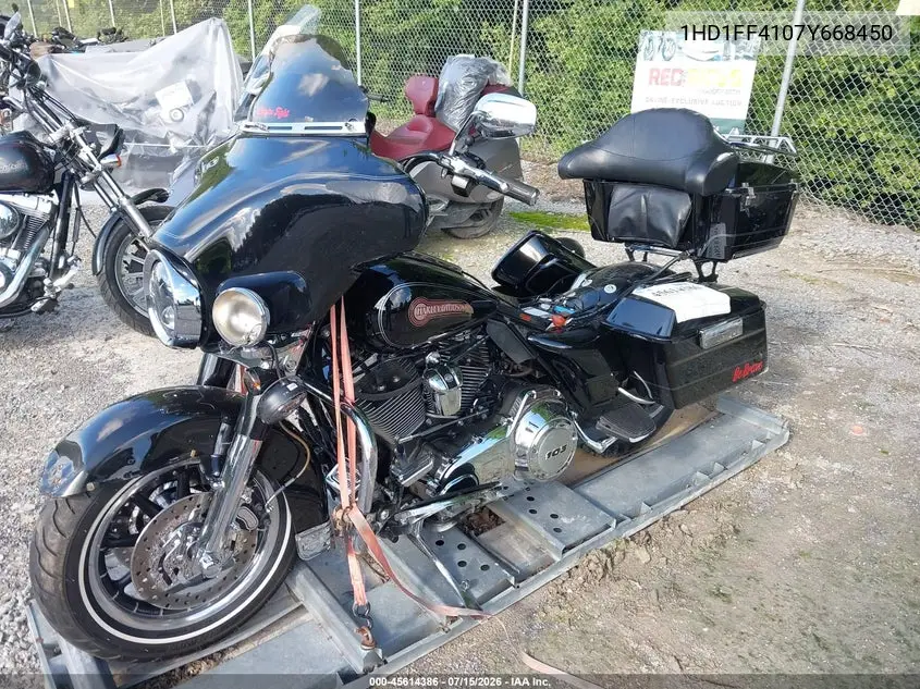 2007 Harley-Davidson Flht Classic VIN: 1HD1FF4107Y668450 Lot: 45614386