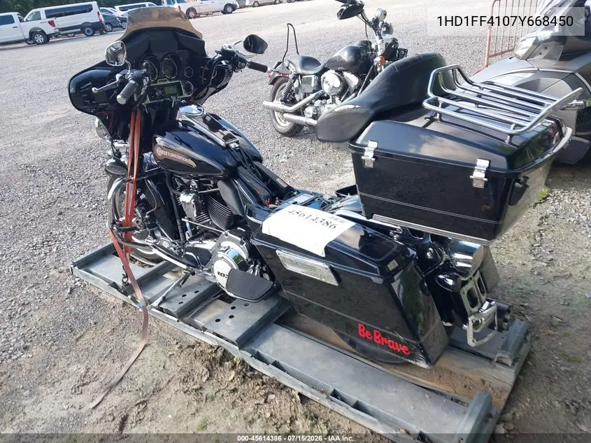 2007 Harley-Davidson Flht Classic VIN: 1HD1FF4107Y668450 Lot: 45614386